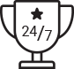 24/7 Best-in-class support